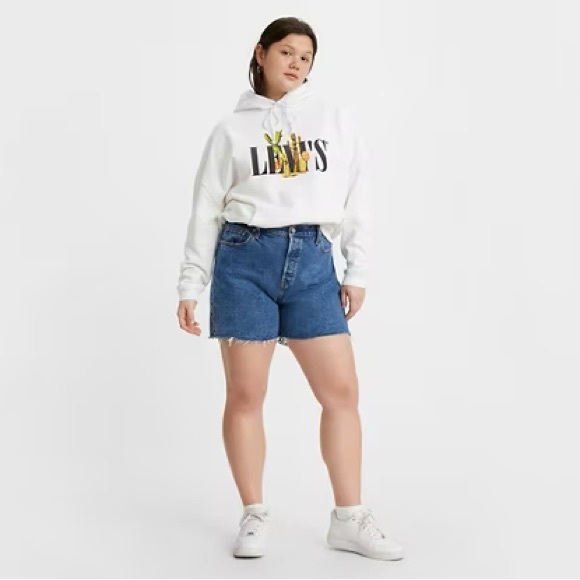 Levi's Pants - Levi's Premium 501 Original Women’s Shorts (plus size) 16W in Jive (Medium Wash)